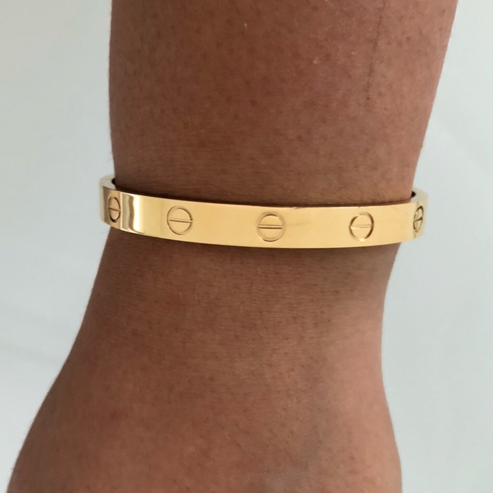 Screw Gold Bracelet Classic Model - Picture 2 of 11